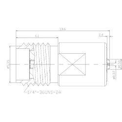 HS-SMAF To IPEX7SM Adapter (18G)